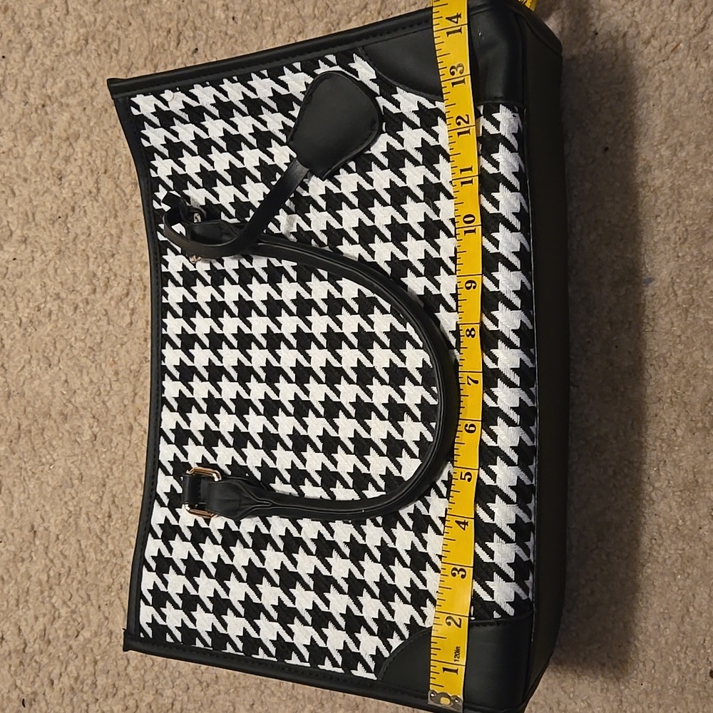 Houndstooth Handbag - image 5